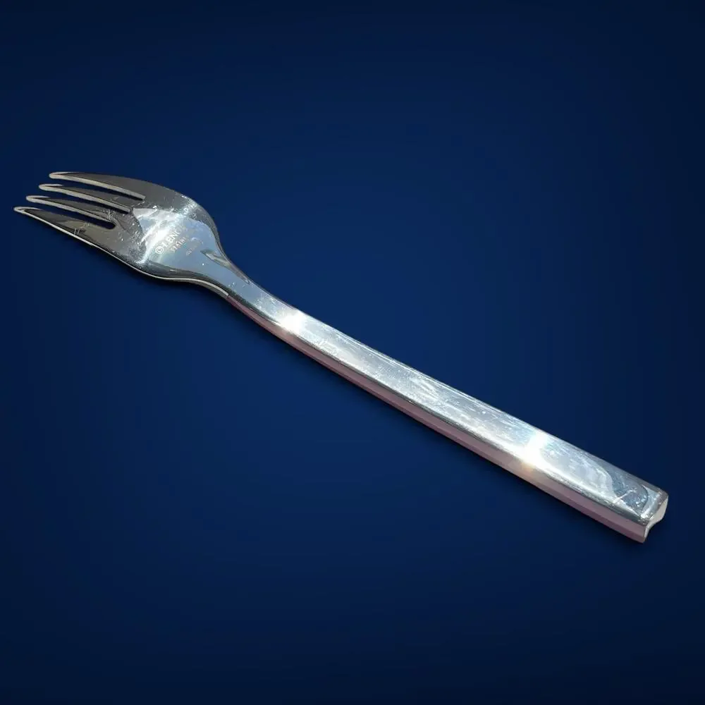 Lenox Roxbury Red 1 Salad Fork Stainless Steel Flatware Replacement Modern